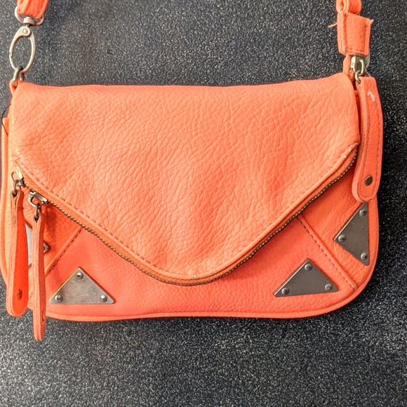Free People Vegan Leather Boho Crossbody Purse Bag - Picture 2 of 12